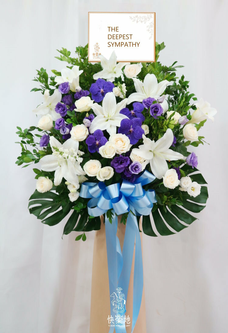 莊嚴典麗 I 高架花籃  SF220240