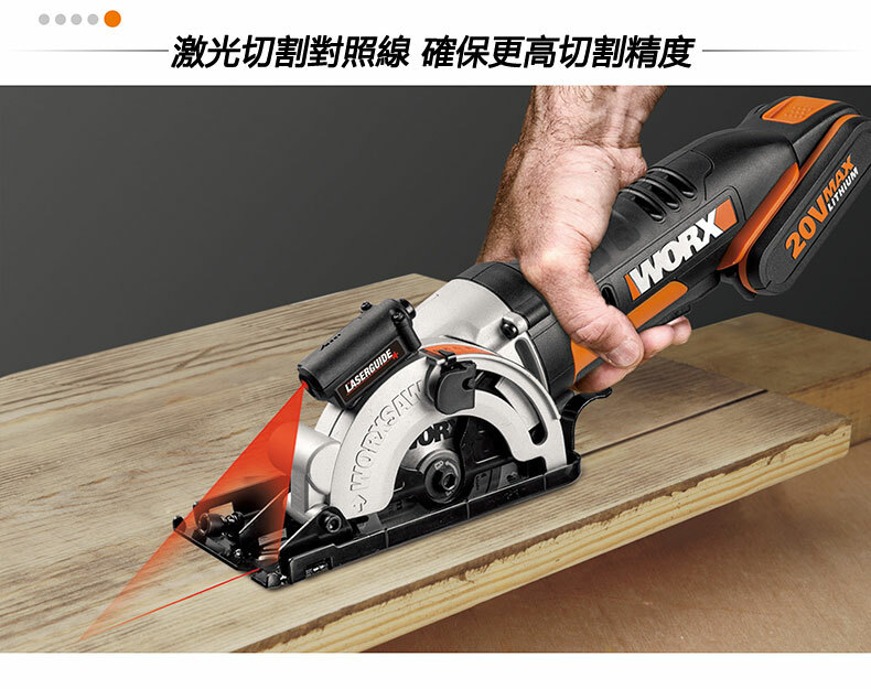 WORX WX523 Powershare Worxsaw Compact Circular Saw