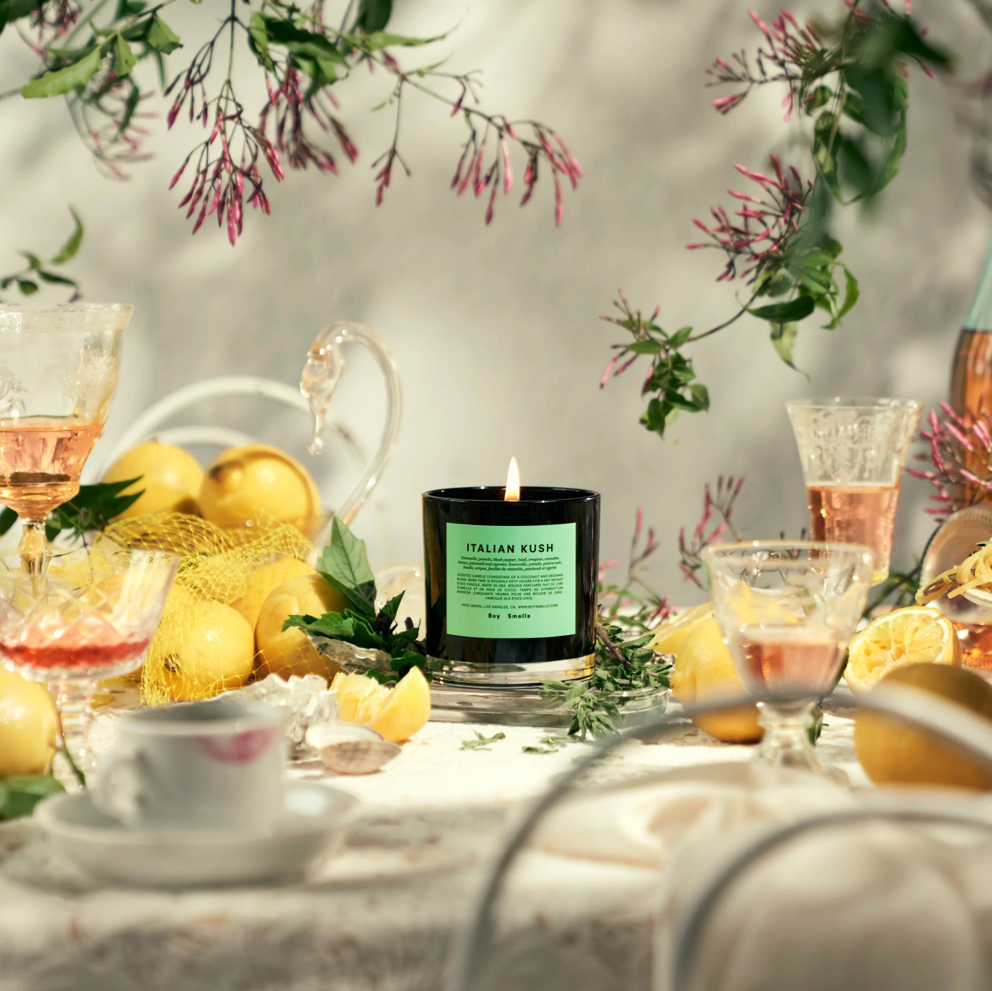 ITALIAN KUSH 義大利大麻花 香氛蠟燭 - Boy Smells