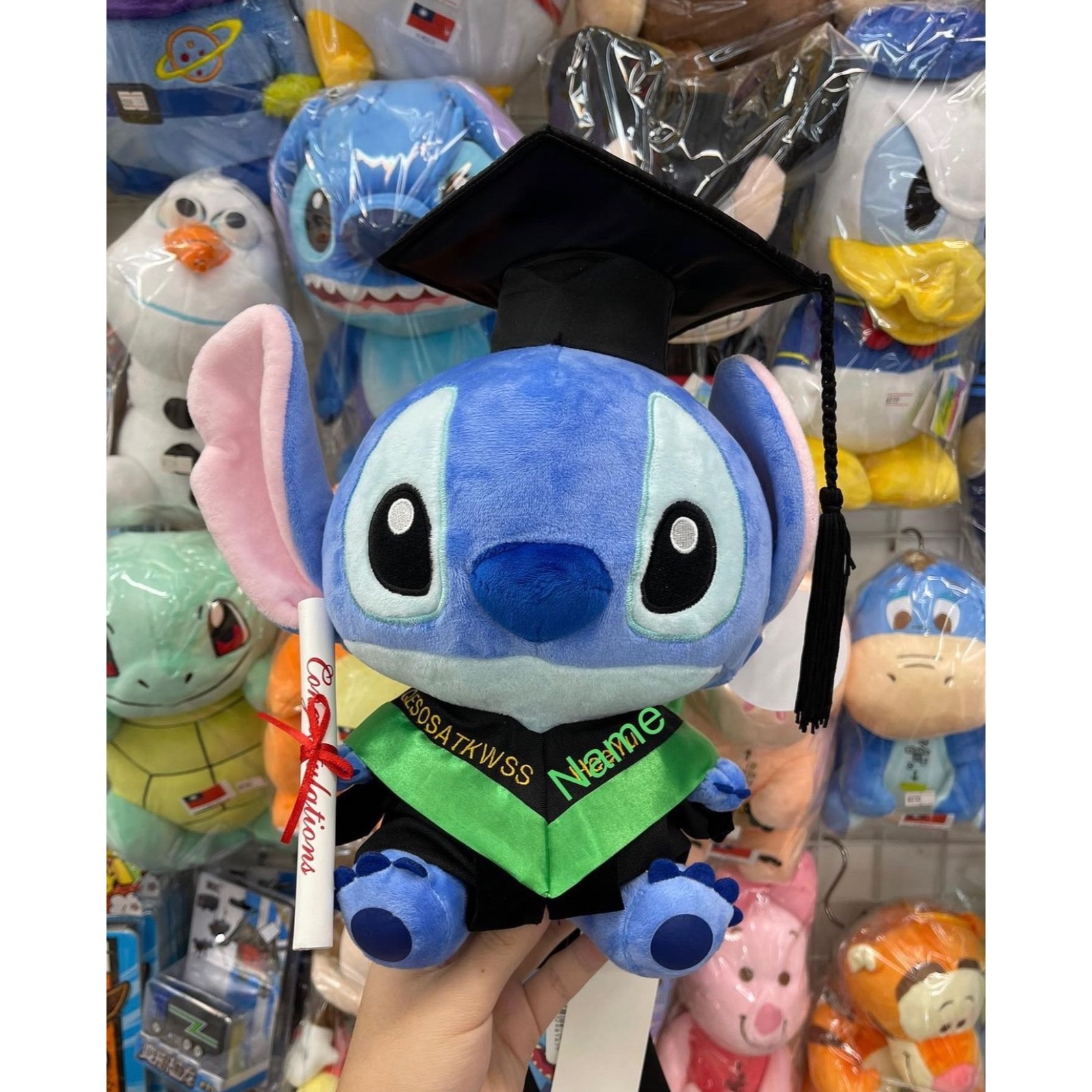 Stitch 史迪仔 畢業公仔