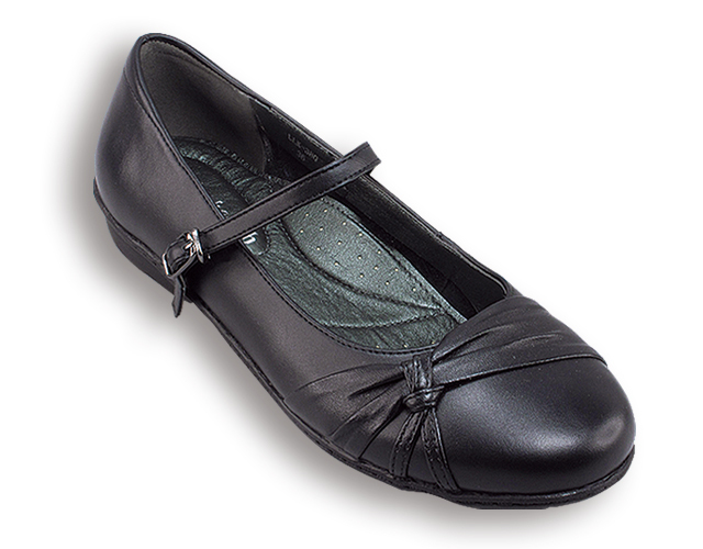 Kinghealth 女裝真皮舒適型學生鞋 Size:35~42 LLK-380