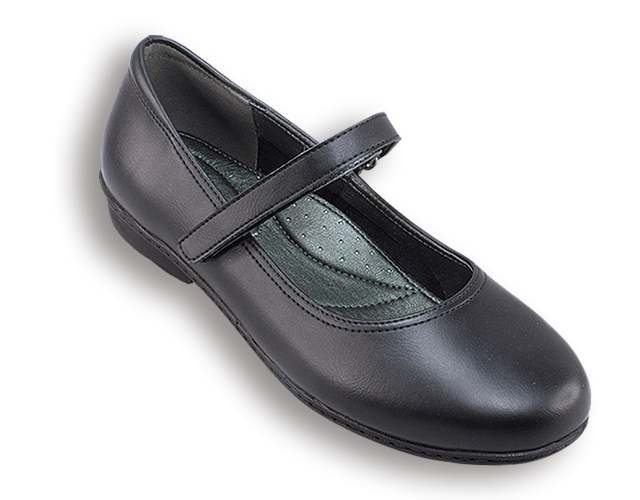 Kinghealth 女裝真皮舒適型學生鞋 Size:35~42 LLK-382