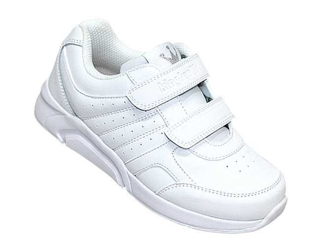 Kinghealth 納米處理超輕真皮鞋墊白球鞋Size:31-42 SCK-5302