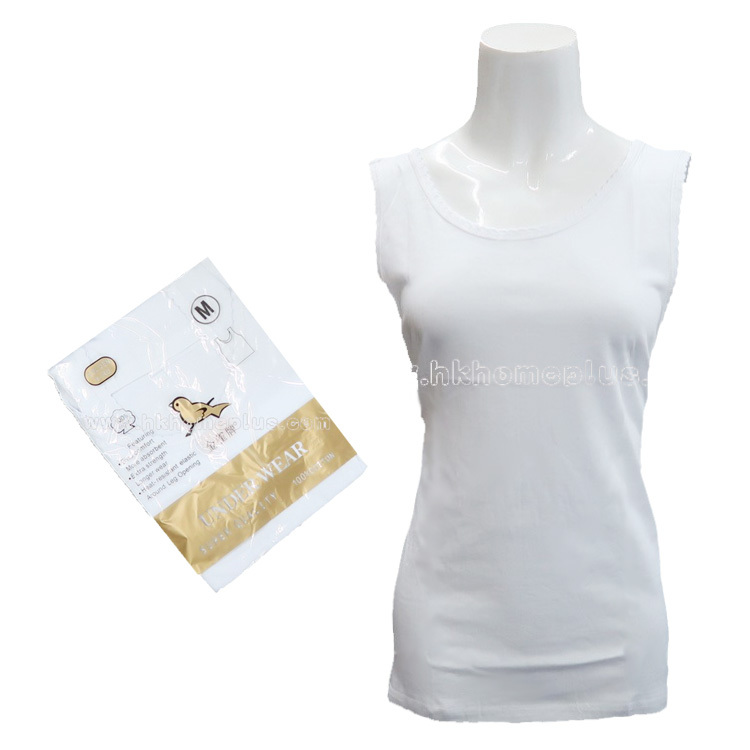 3件裝 金雀牌: 女裝圓領背心 (S-XL碼)