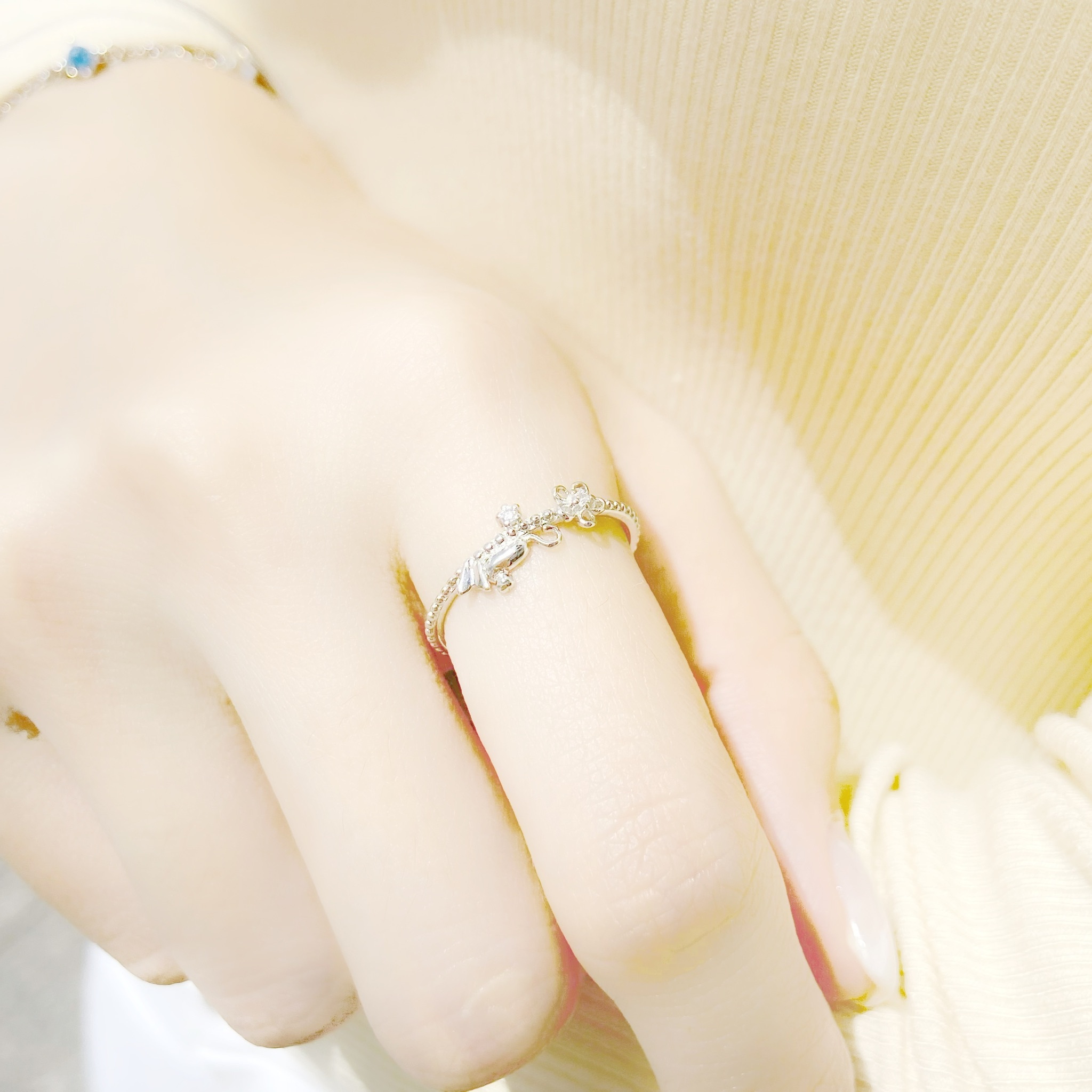 | 925 Silver | Afternoon Corner Ring | RI0414 |