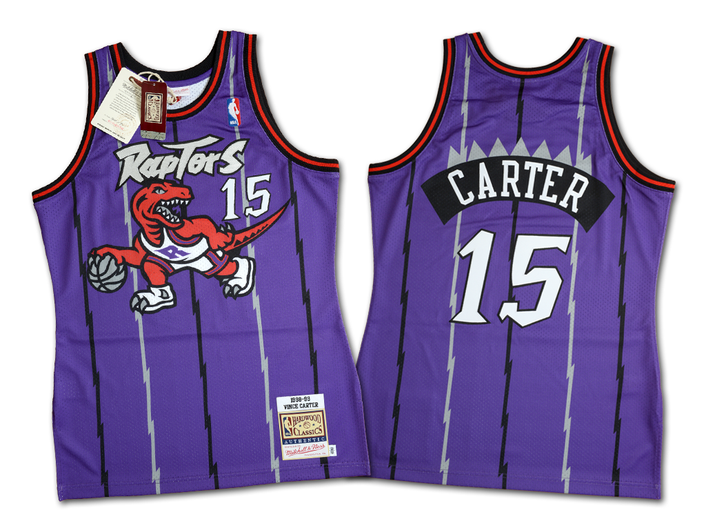 Mitchell & Ness  多倫多暴龍隊 Vince Carter 1998-1999 復刻 球員版球衣
