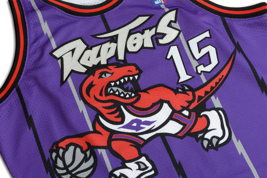 Mitchell & Ness  多倫多暴龍隊 Vince Carter 1998-1999 復刻 球員版球衣