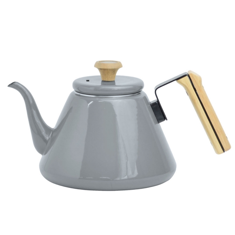 日本 CB JAPAN｜都會系列琺瑯原木手沖壺