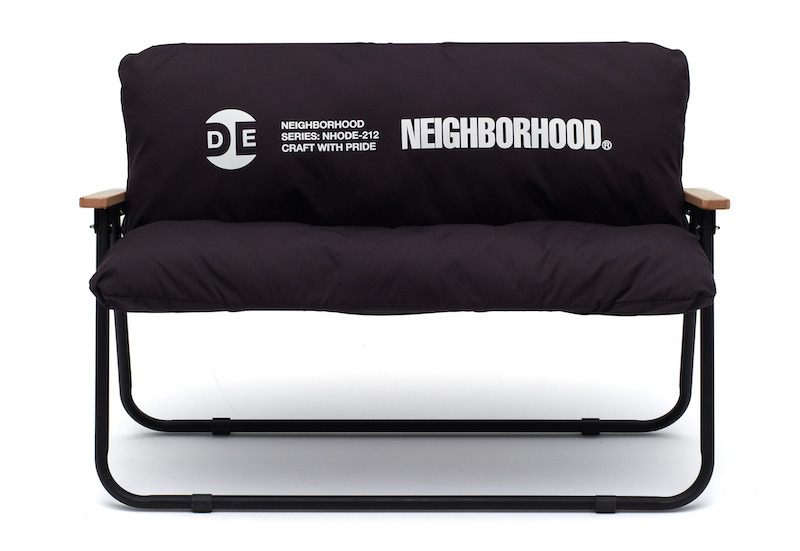 車庫服飾】NEIGHBORHOOD Grip Swany Logo-Print Canvas Cushion