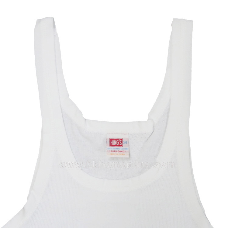 3件裝 興士牌: 男裝圓領背心 (32-42碼)