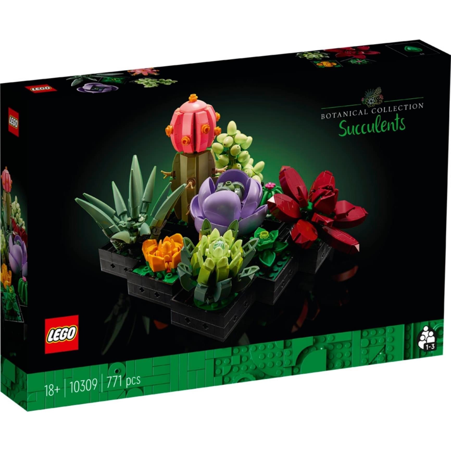 [飛米樂高積木磚賣店]  LEGO 10309 Creator Expert 多肉植物