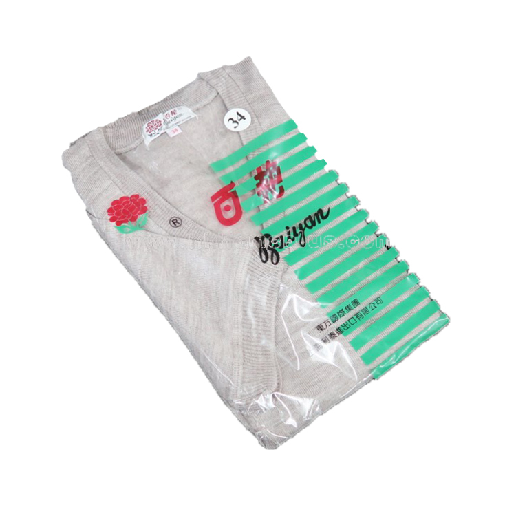 百艷牌: 男裝混毛V領短袖衫 (32-42碼)