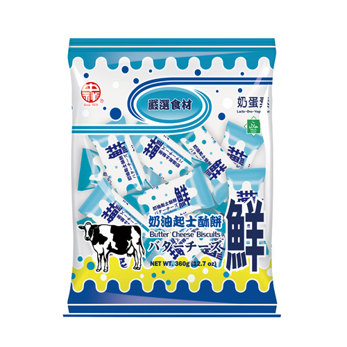 【中祥】鮮奶油起士酥餅 300g/袋