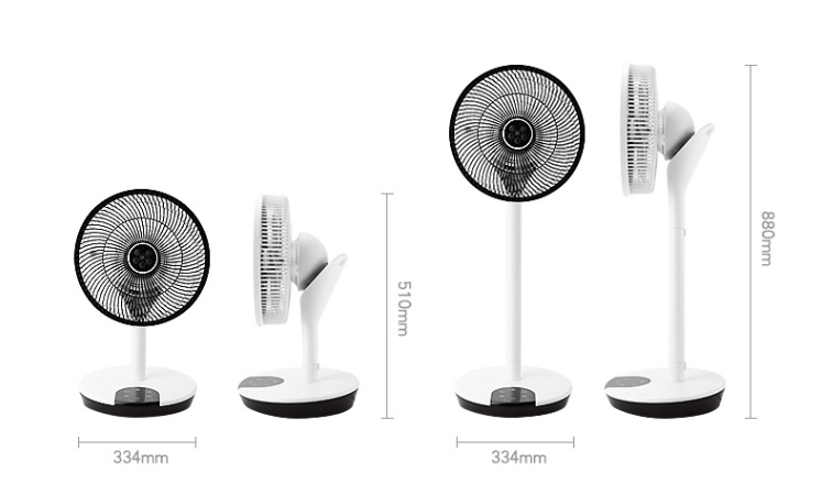 日本品牌 Sezze 12吋座檯座地兩用360度循環風扇(Y-228)