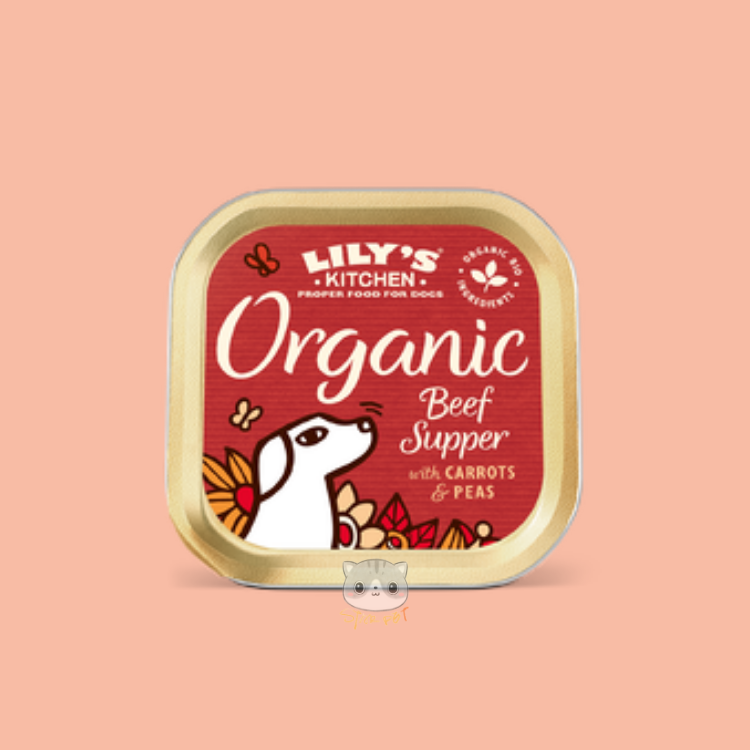 Lily's Kitchen Dog Organic Beef Supper 150g