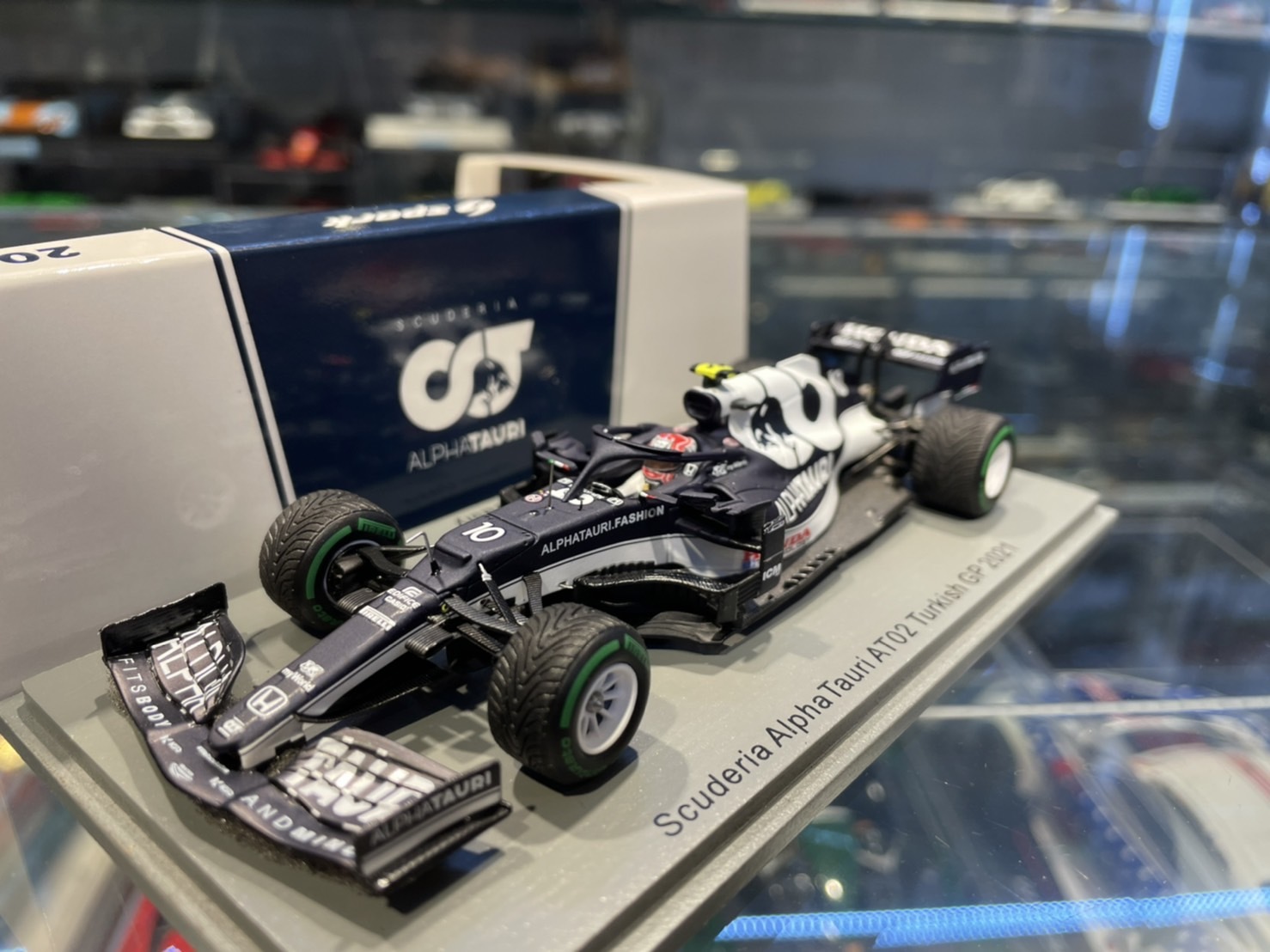 AlphaTauri AT02 GP Türkei 2021 Pierre Gasly Spark 1:43 S7698