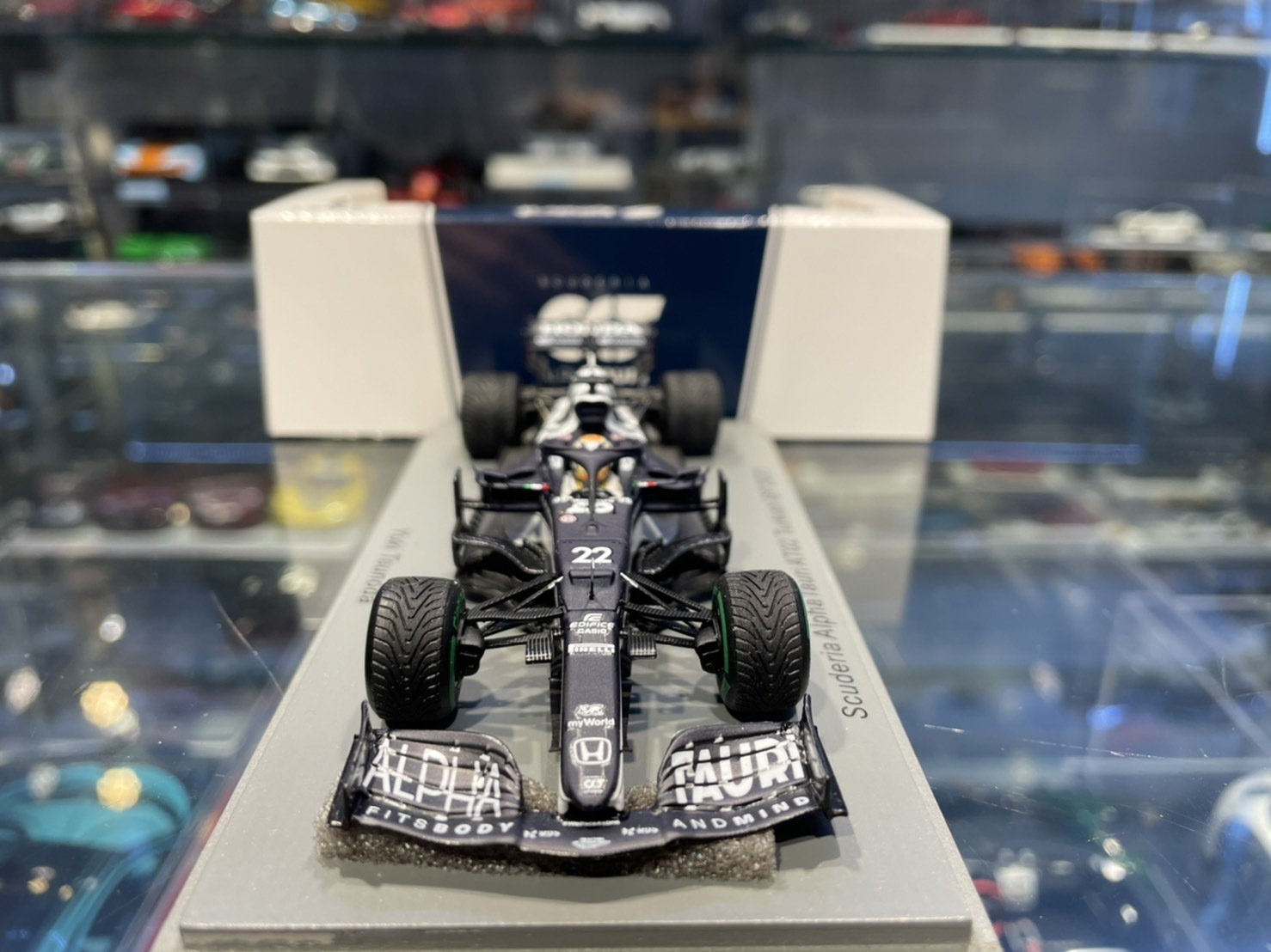 Unopened New Spark 1 43 S7853 Scuderia Alpha ATO2 4th Abu