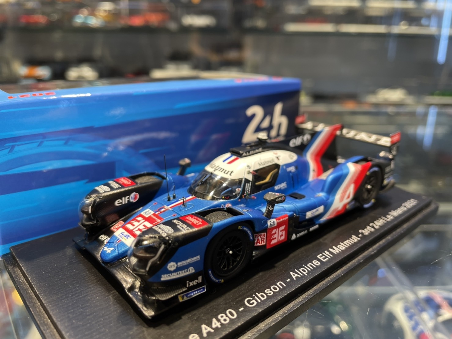 Spark S8232 Alpine A480 Gibson #36 3rd 24h LeMans 1/43