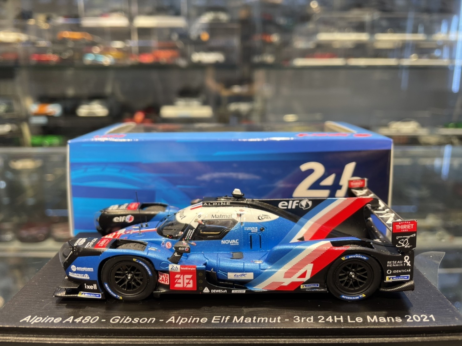 Spark S8232 Alpine A480 Gibson #36 3rd 24h LeMans 1/43