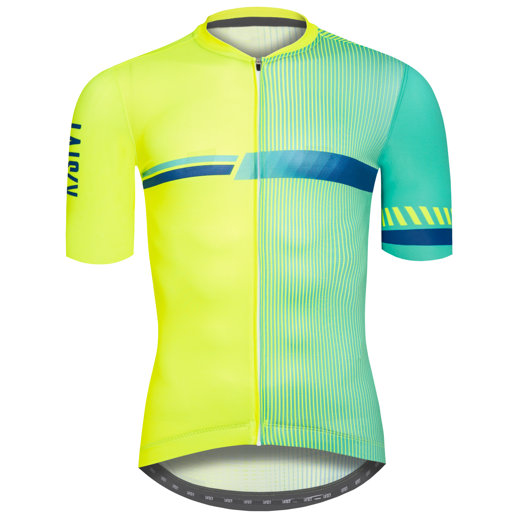 男款空力短車衣 夏日 螢光黃