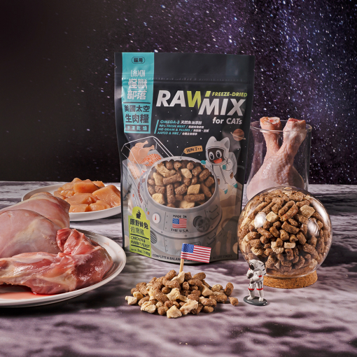 怪獸部落 - 美國太空凍乾生肉糧 - 原野鮮兔佐嫩雞 140g