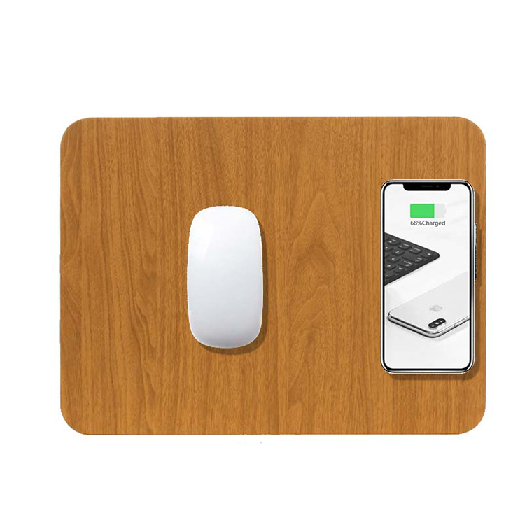 【ikanolife】15W高質感無線快充滑鼠墊(多色)