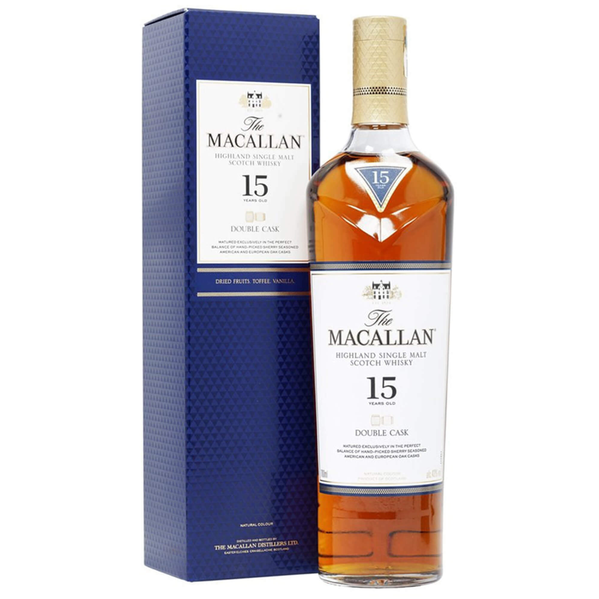 麥卡倫15年雙桶單一純麥威士忌Macallan 15 Years Double Cask Single Ma