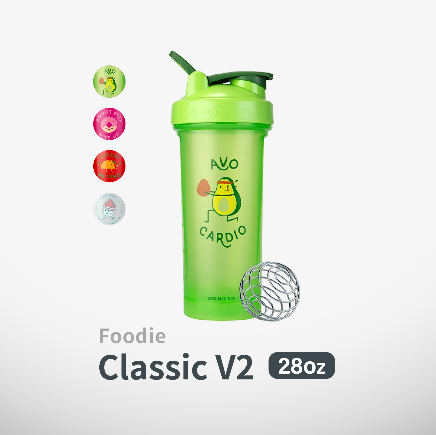 Blender Bottle® Classic™ V2 【限量特別款】28oz|Foodie