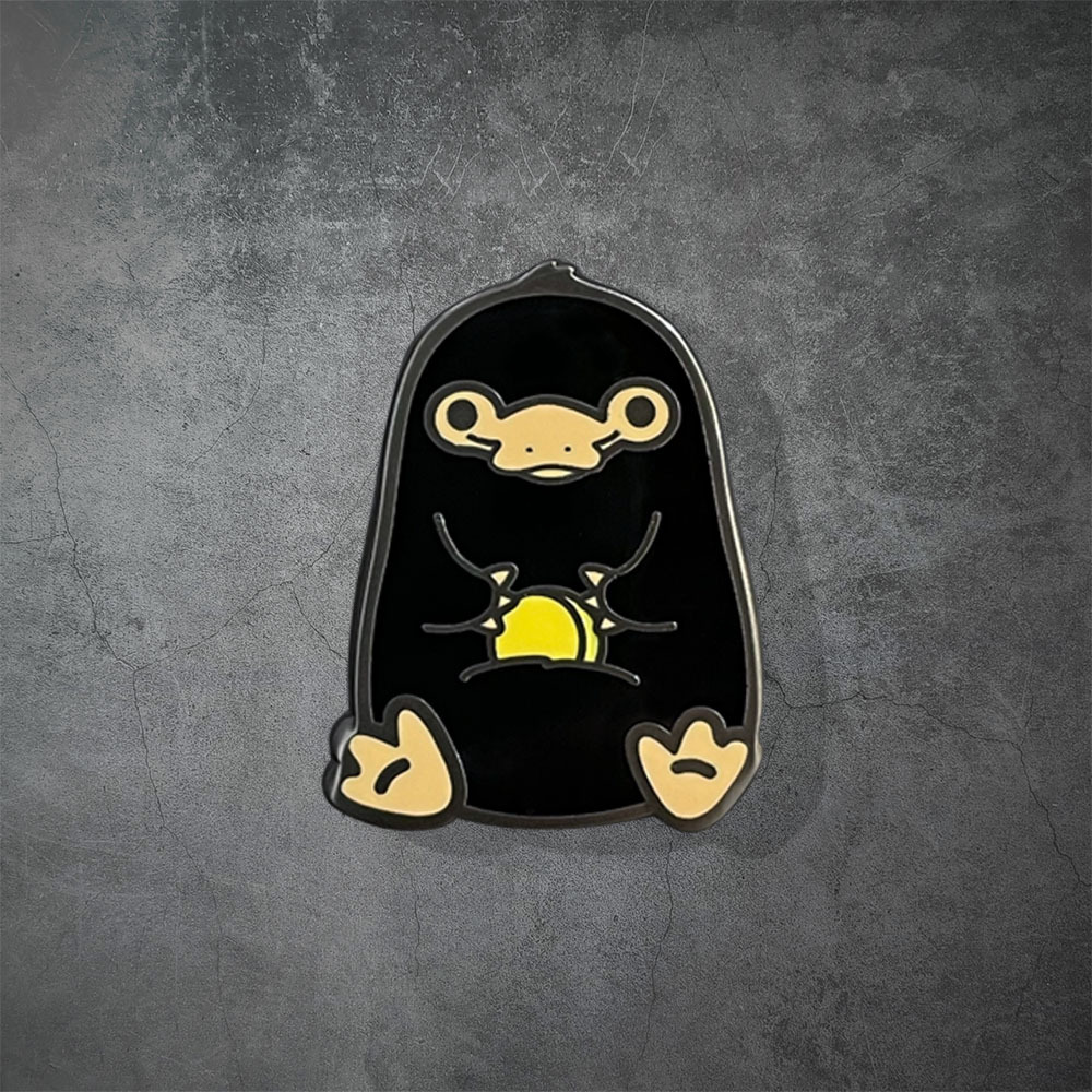 怪獸與牠們的產地-金屬徽章 (4款)