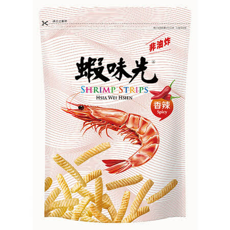 【裕榮食品】蝦味先 300G (原味/香辣)