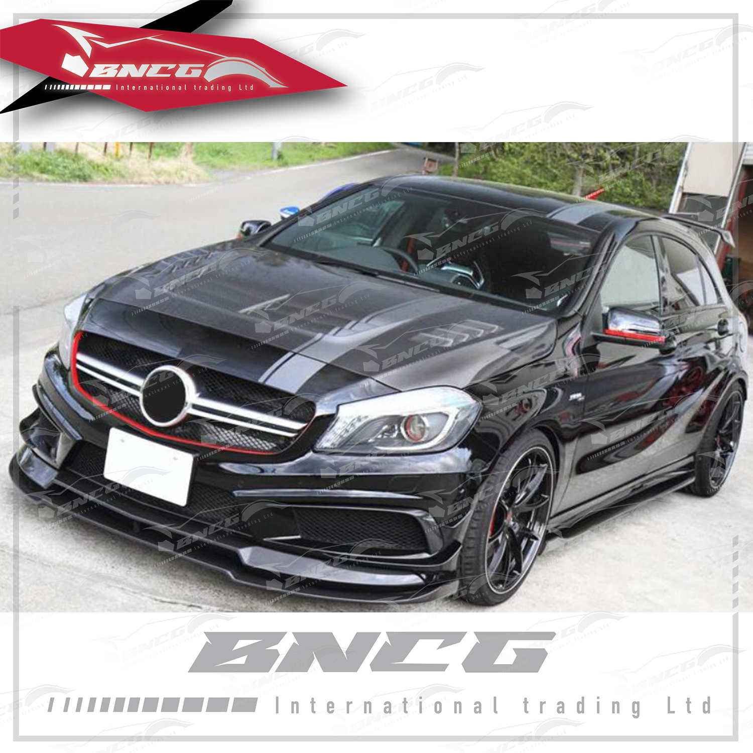 賓士 Benz A180 A200 A250 A45 AMG W176 改裝 卡夢 碳纖維 外觀件 空力套件 引擎蓋
