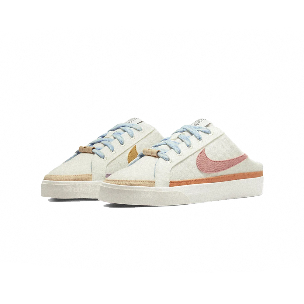Nike Court Legacy Mules 鴛鴦勾 竹子鞋扣 DV1741-181