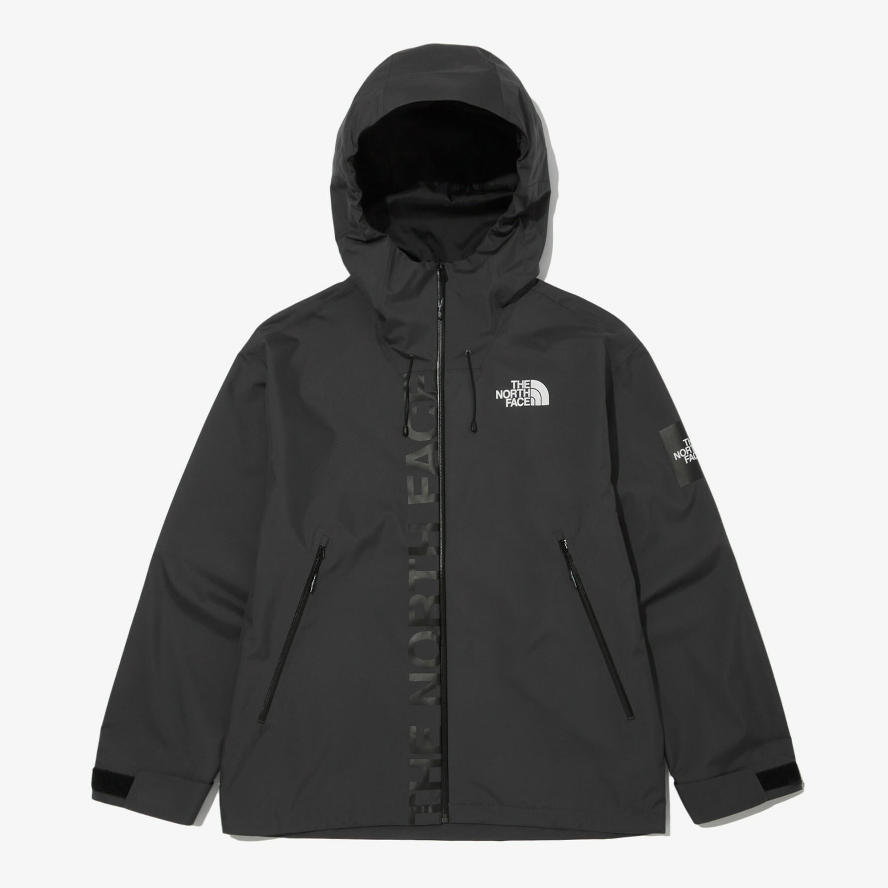 THE NORTH FACE 白標限定 淺黑 全天候 防風 連帽外套 NJ2IN01K
