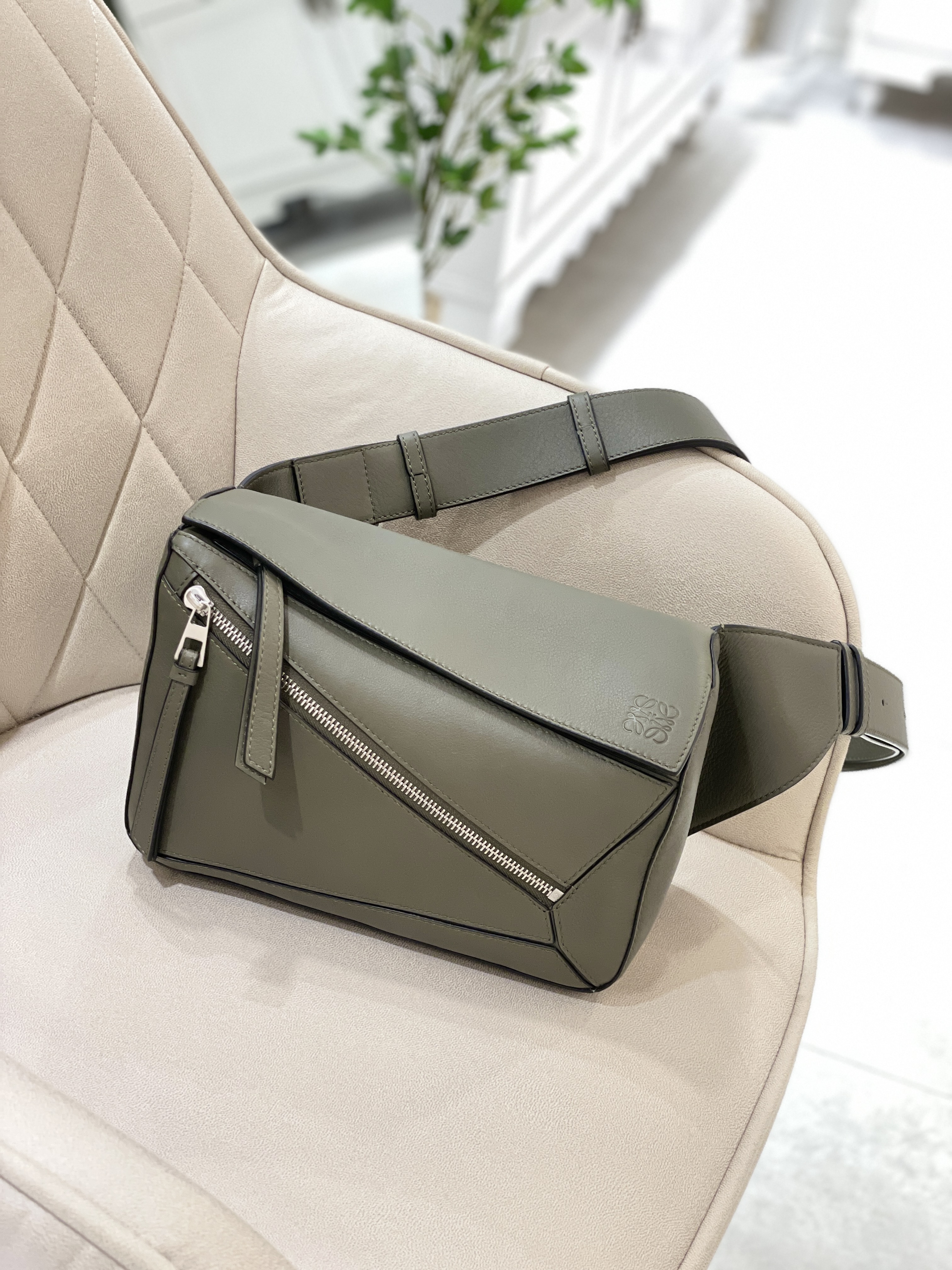 LOEWE Small Puzzle Bumbag