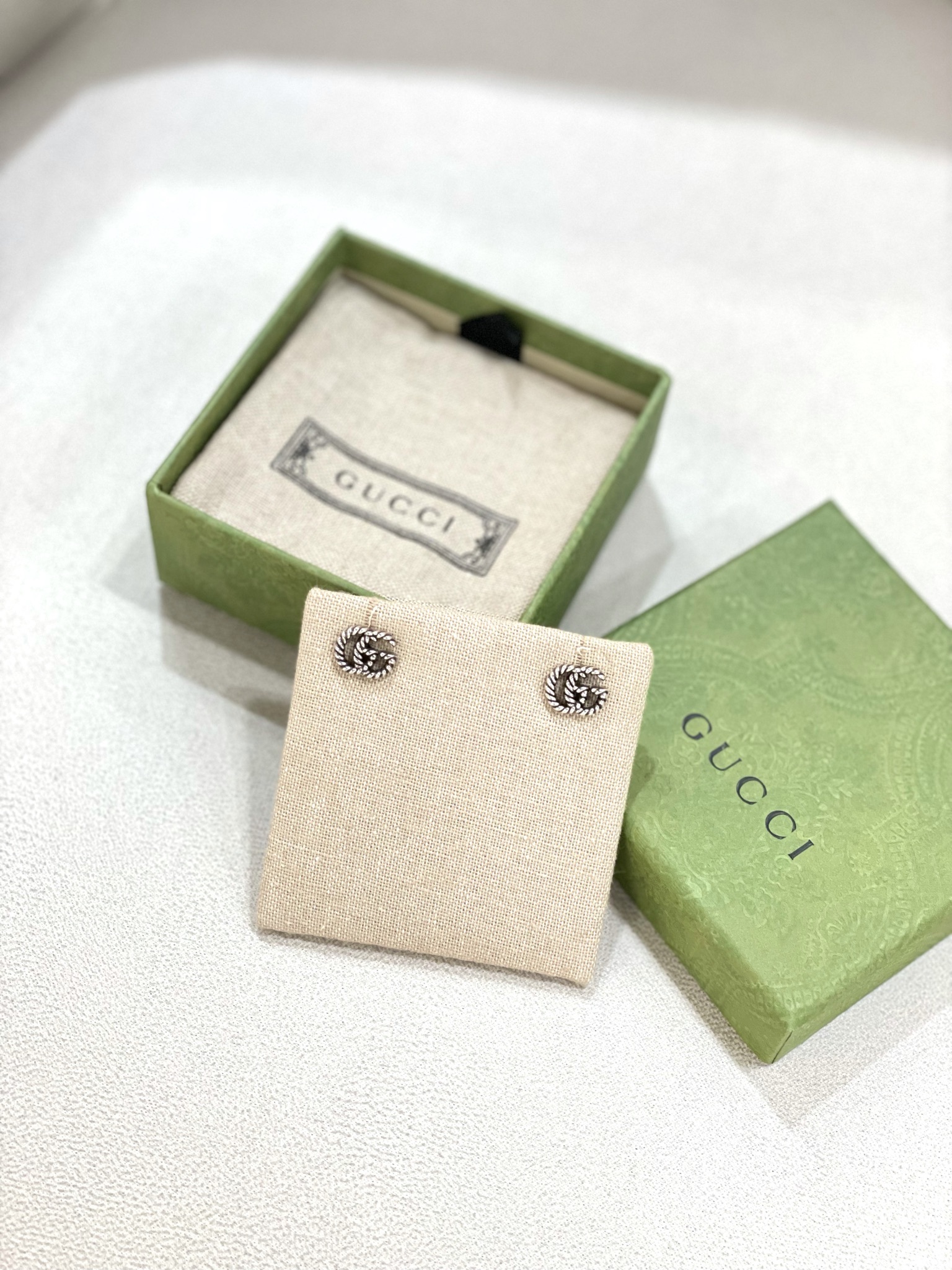 GUCCI Double G Earrings