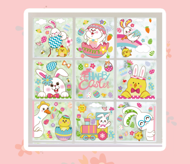 可愛復活節無痕貼 BQ86-97
