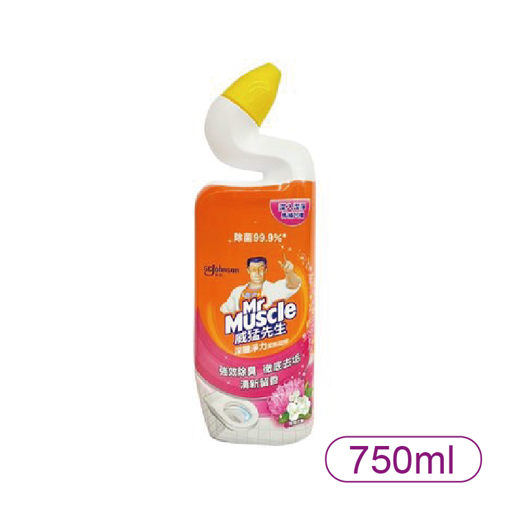 【莊臣】威猛先生深層淨力潔廁凝膠花舞750ml