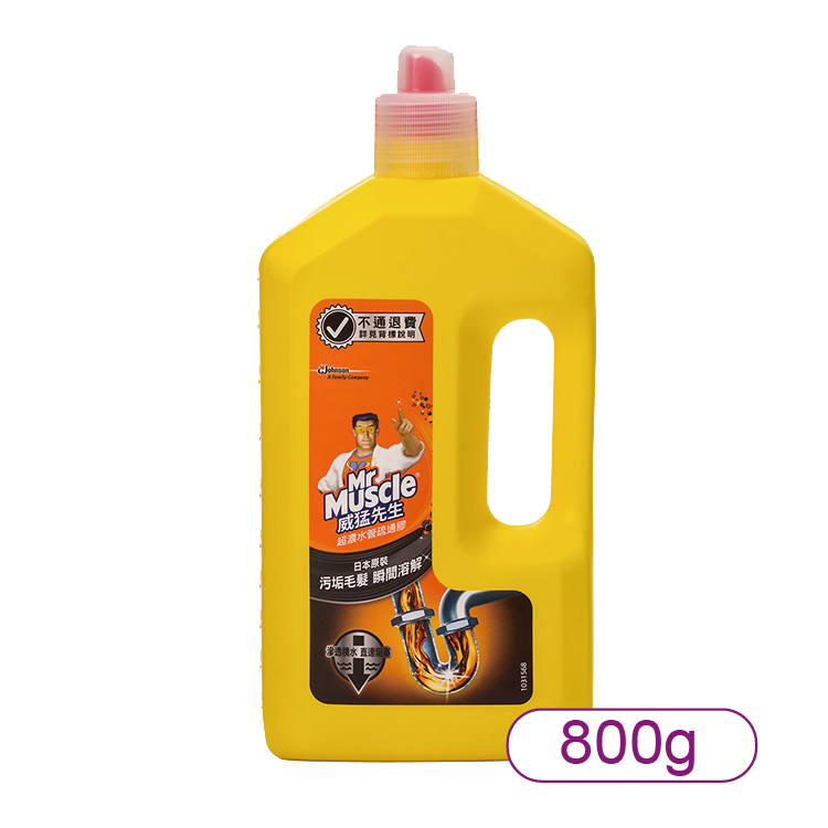【莊臣】威猛先生通樂超濃水管疏通膠800g