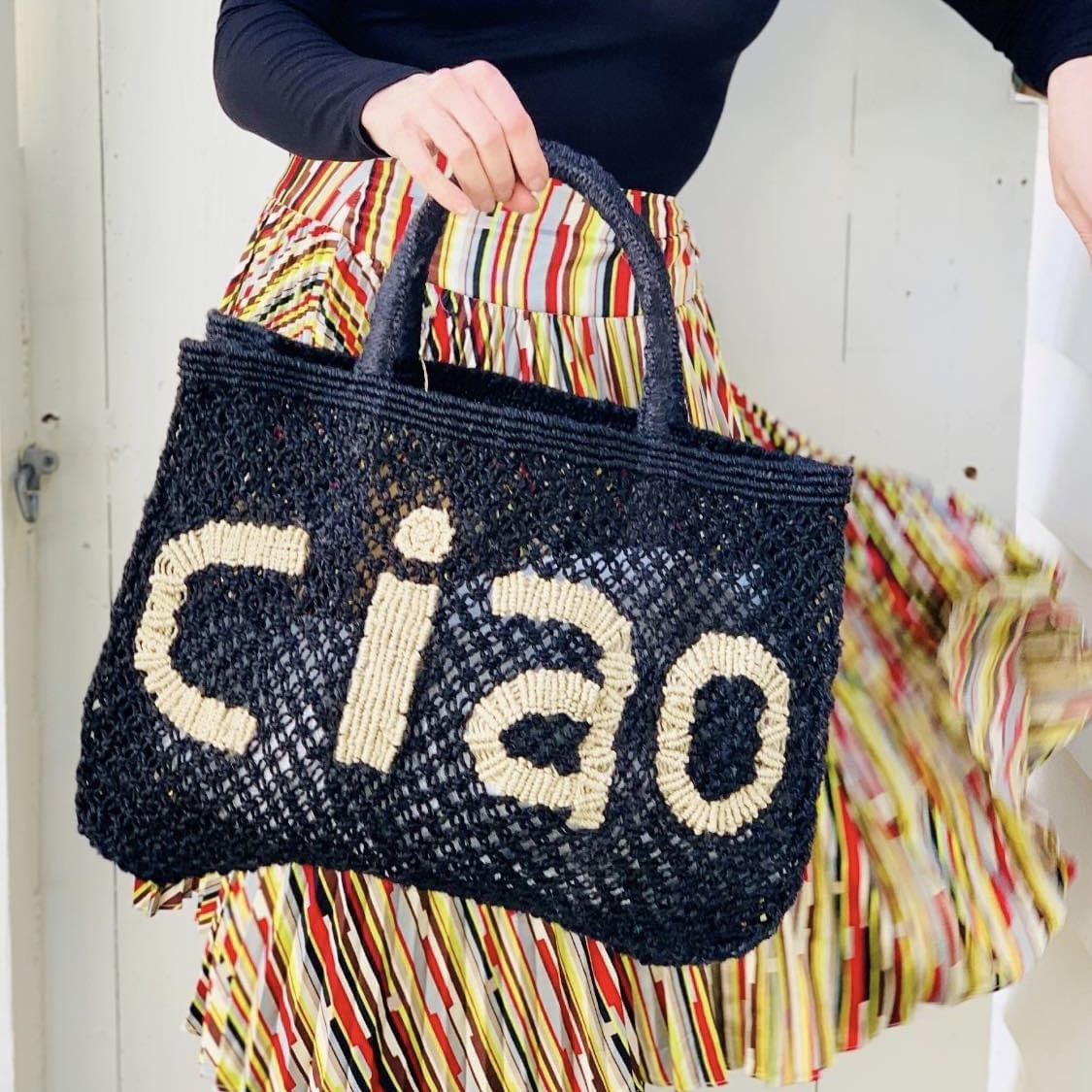 The Jacksons,手工編織包,字母包,編織包,藤編包,夏天包包,手工包
