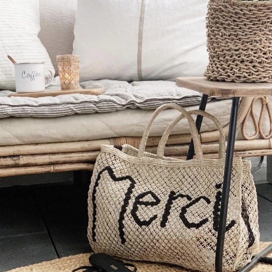 The Jacksons,手工編織包,字母包,編織包,藤編包,夏天包包,手工包