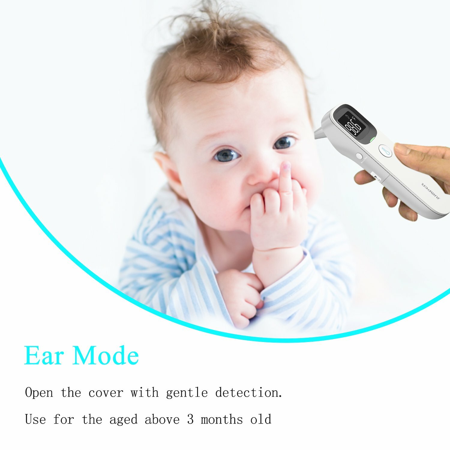 Jumper 紅外線耳額兩用體溫計 JPD-FR409