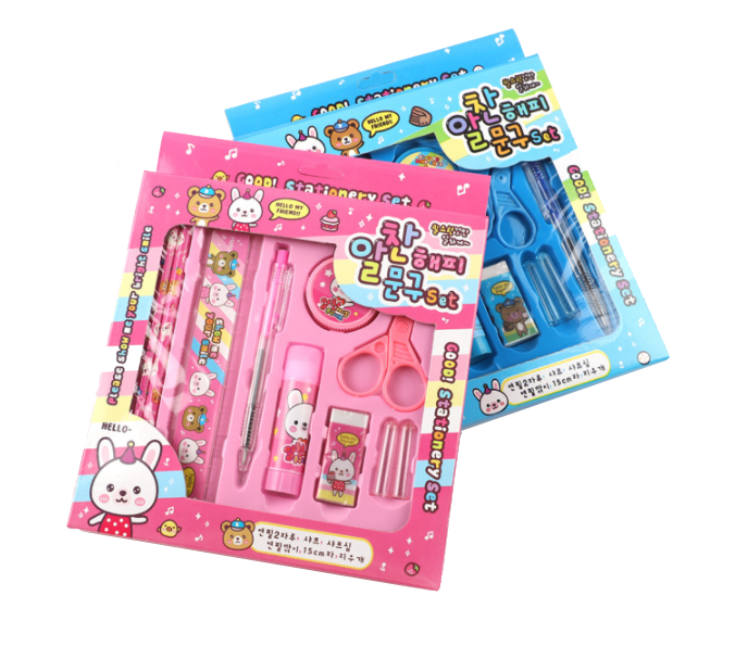 可愛卡通文具套裝 53956