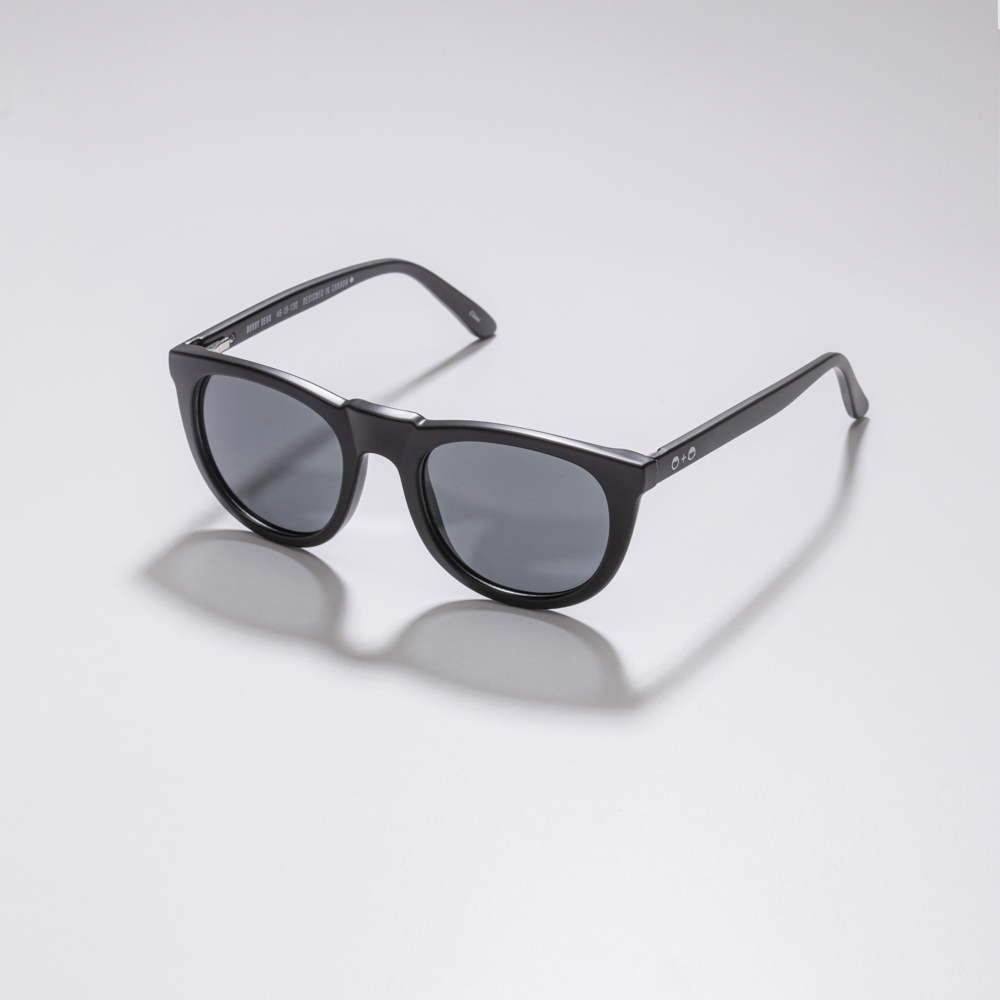 Sons + Daughters Eyewear 兒童太陽眼鏡/ BOBBY DEUX/ 光澤黑