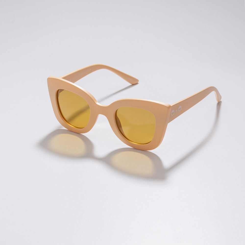 Sons + Daughters Eyewear 兒童太陽眼鏡/ CAT CAT/ 霧黃