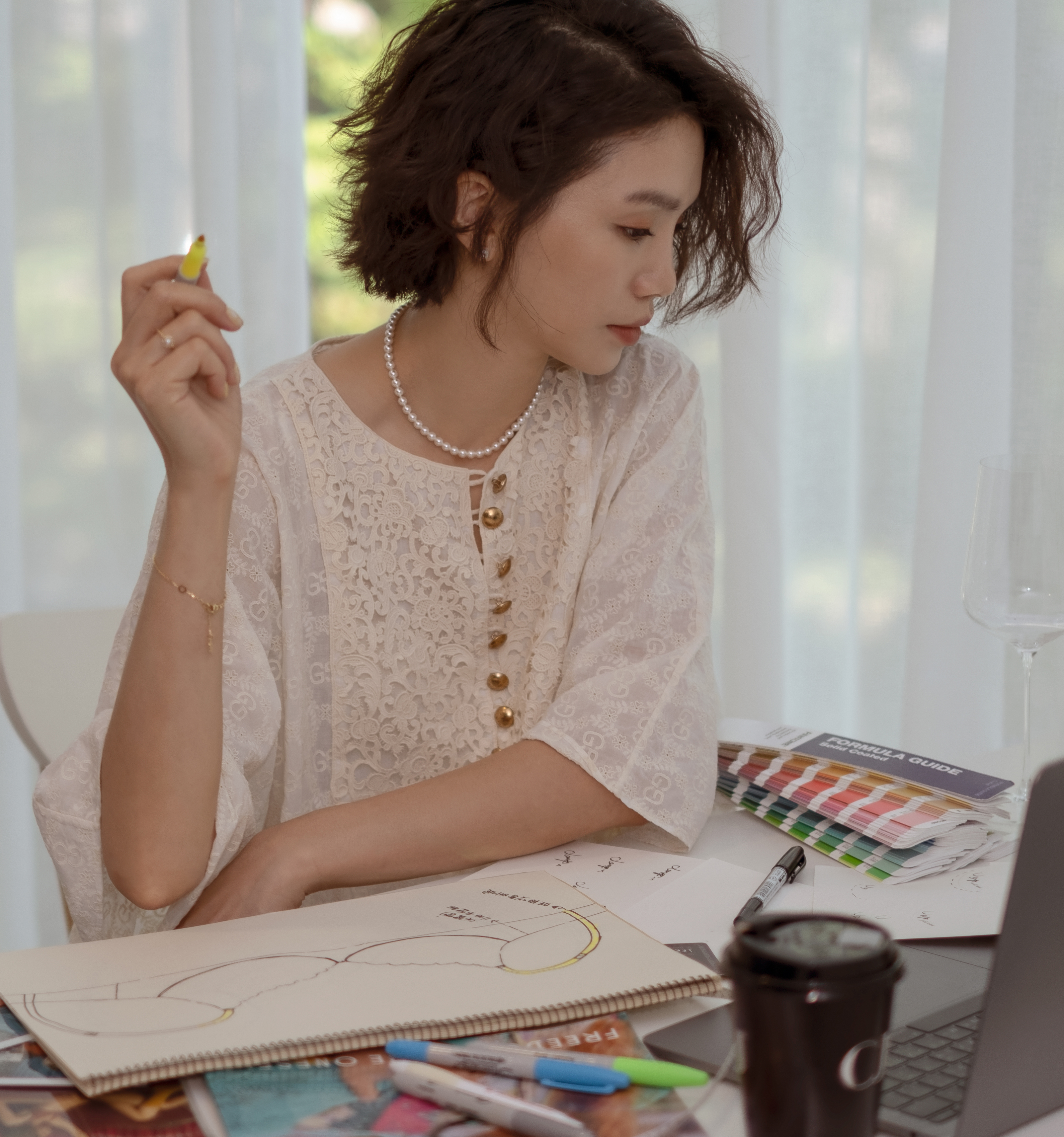 母親節訪問(,)珍珠項鍊(,)母親節禮物(,)母女手鍊(,)珍珠手鍊(,)嬰兒手鍊(,)媽媽與小孩(,)親子時間