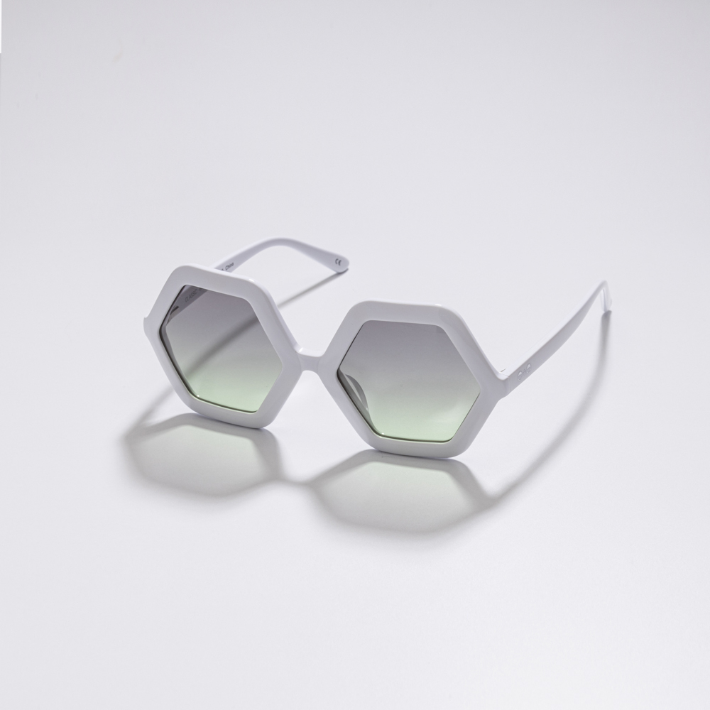 Sons + Daughters Eyewear 兒童太陽眼鏡/ HONEY/ 光澤白