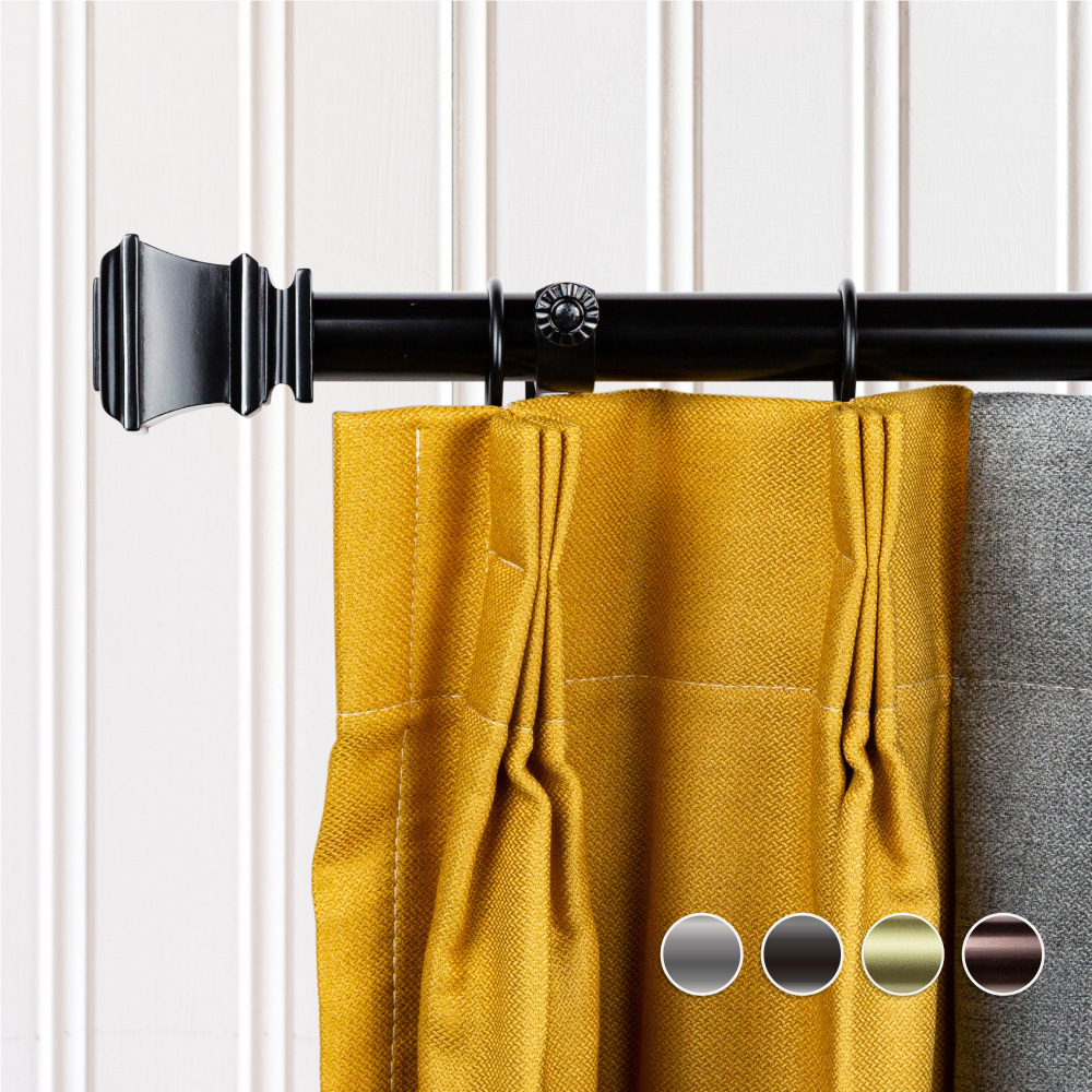 25.4mm│時尚品味│伸縮窗簾桿│4色2尺寸