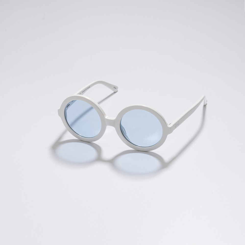 Sons + Daughters Eyewear 兒童太陽眼鏡/ LENNY/ 光澤白