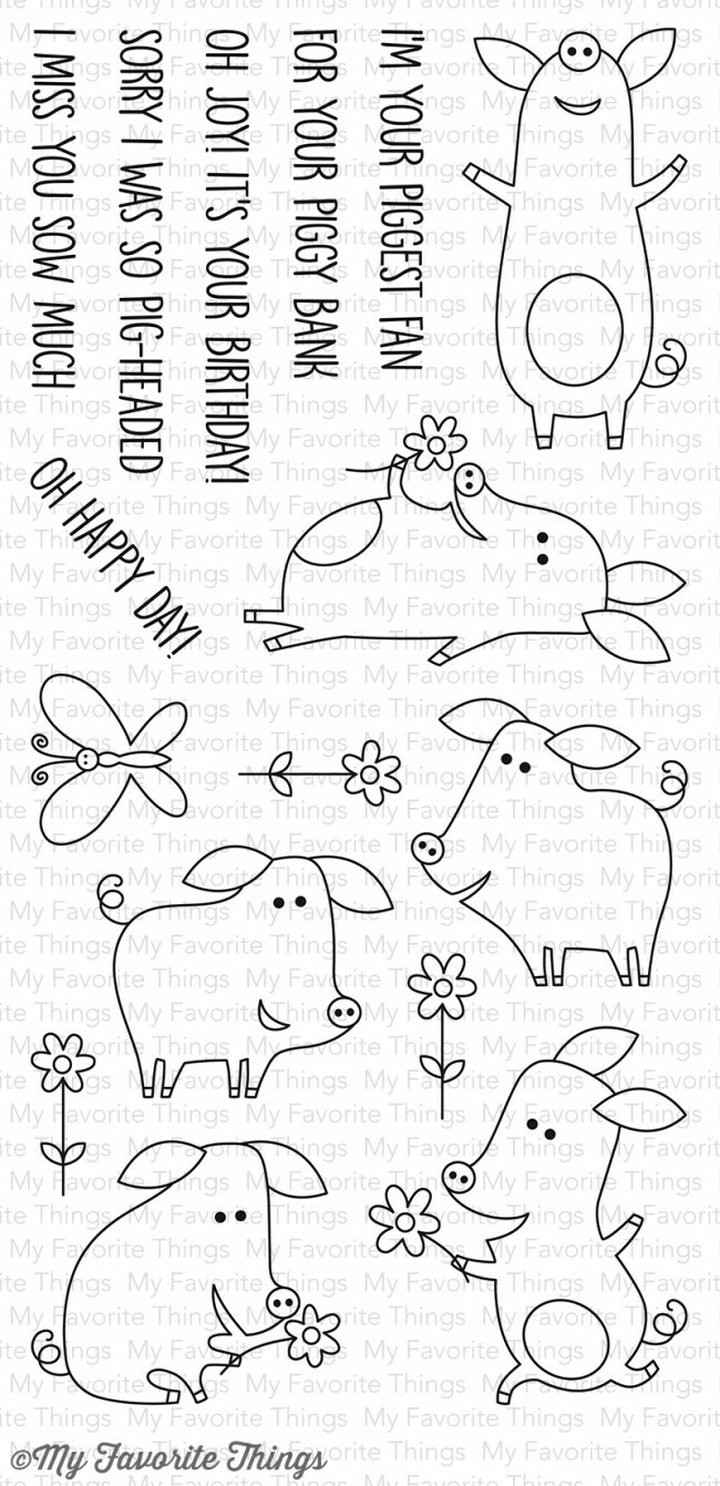 My Favorite Things 透明印章 Sow Much Cuteness⎜艾緹可手作坊