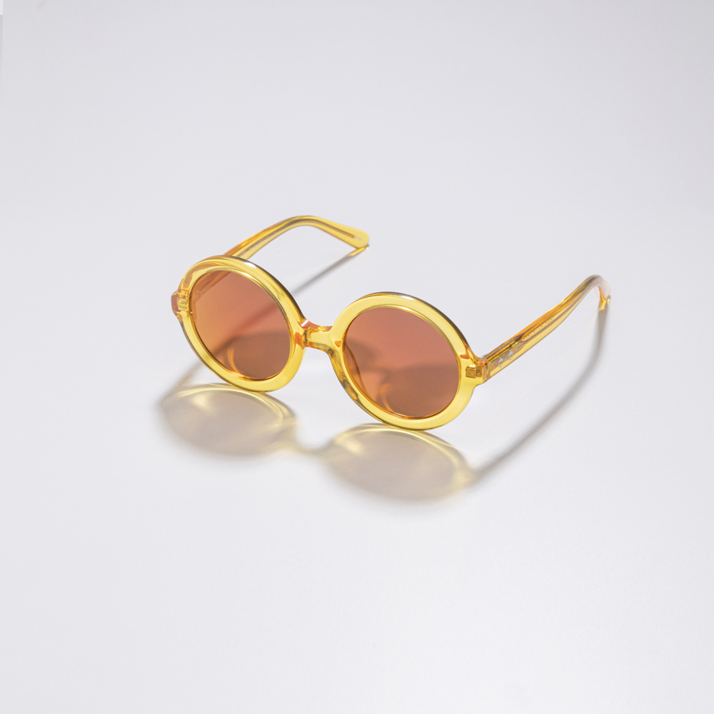 Sons + Daughters Eyewear 兒童太陽眼鏡/ LENNY/ 果凍黃